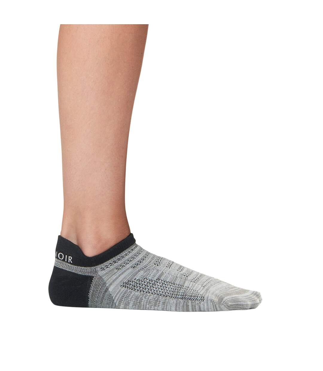 Chaussettes de sport parker femme gris / noir Tavi Noir