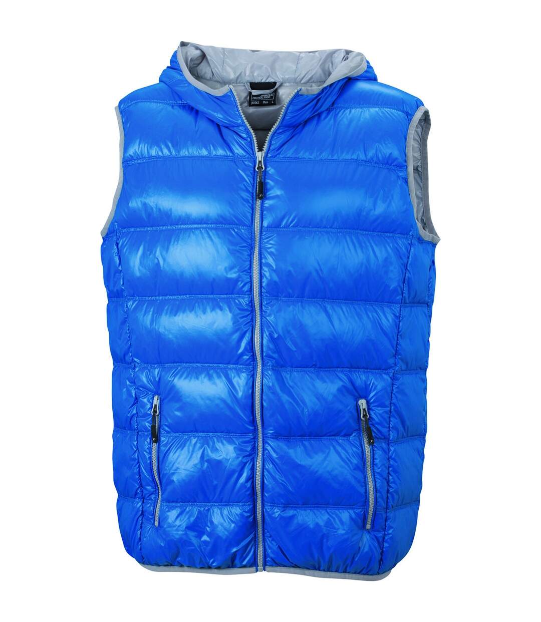 Bodywarmer duvet doudoune sans manches anorak homme - JN1062 - bleu