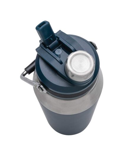 Dual action stainless steel 1l bottle one size navy XD Collection