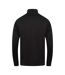 Finden & Hales Mens Knitted Tracksuit Top (Black/White) - UTPC3082-2