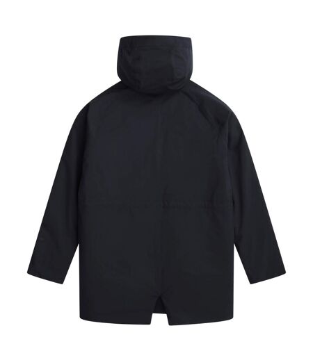 Womens/ladies Jackie Waterproof Padded Jacket Black Animal