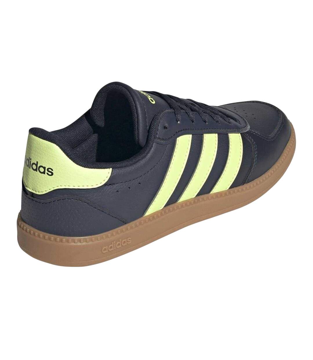 Womens/ladies Breaknet Trainers Ink Yellow Adidas-2