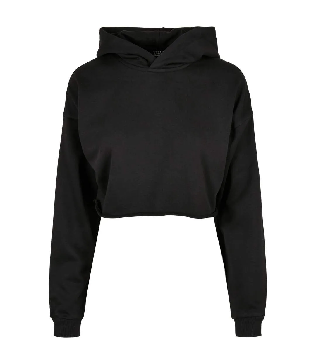 Sweat Court À Capuche Femme Noir Urban Classics-1