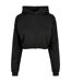 Sweat Court À Capuche Femme Noir Urban Classics-1