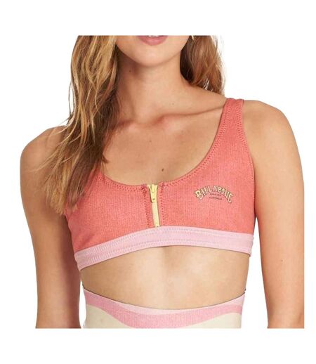 Brassière de surf Rose Femme Billabong Surf Tank - L