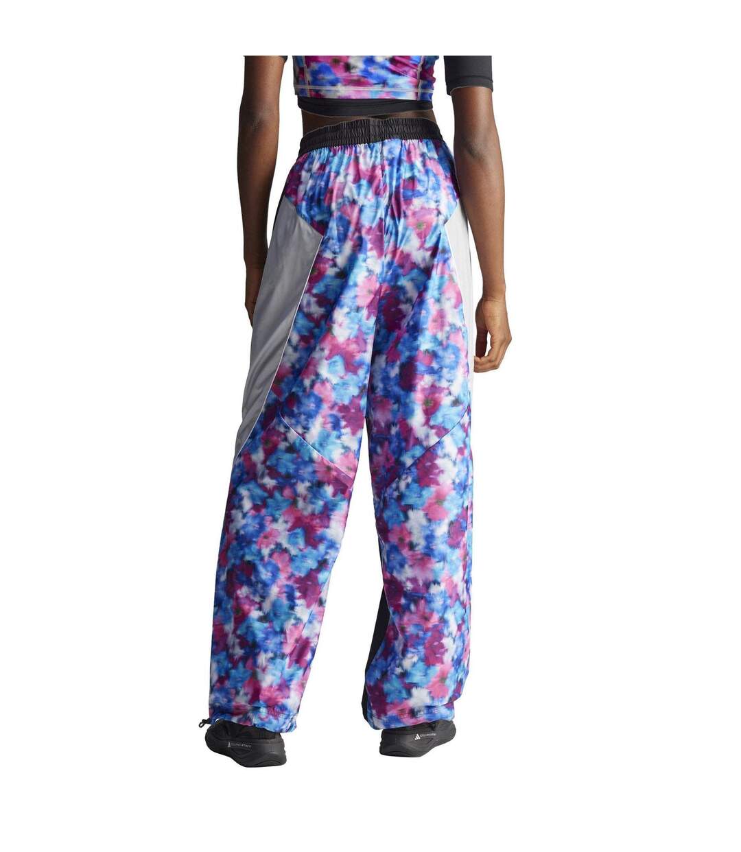 Pantalon De Survêtement Motif/style Blocs De Couleurs Stella Mccartney Femme Cyan Adidas-3