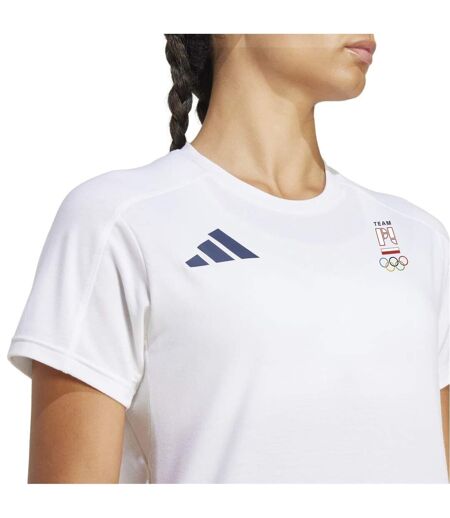 T-shirt Milano Femme Blanc Adidas