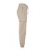 Womens/ladies Cargo Pocket High Waist Jogging Bottoms Soft Seagrass Urban Classics-4