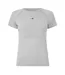 Womens/ladies Logo Performance Gym Top Grey Melange Rohnisch-2
