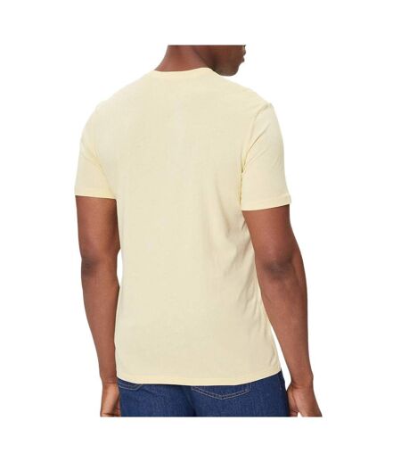 T-Shirt jaune homme calvin klein jeans gradient