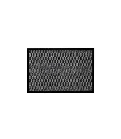 Tapis d'Entrée Anti-Poussière Julius 40x60cm Noir & Gris