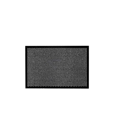 Tapis d'Entrée Anti-Poussière Julius 40x60cm Noir & Gris