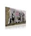 Paris Prix - Tableau Imprimé old School - Banksy 40x60cm