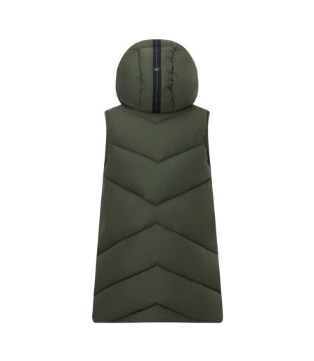 Womens/ladies Merida Body Warmer Dark Khaki Regatta