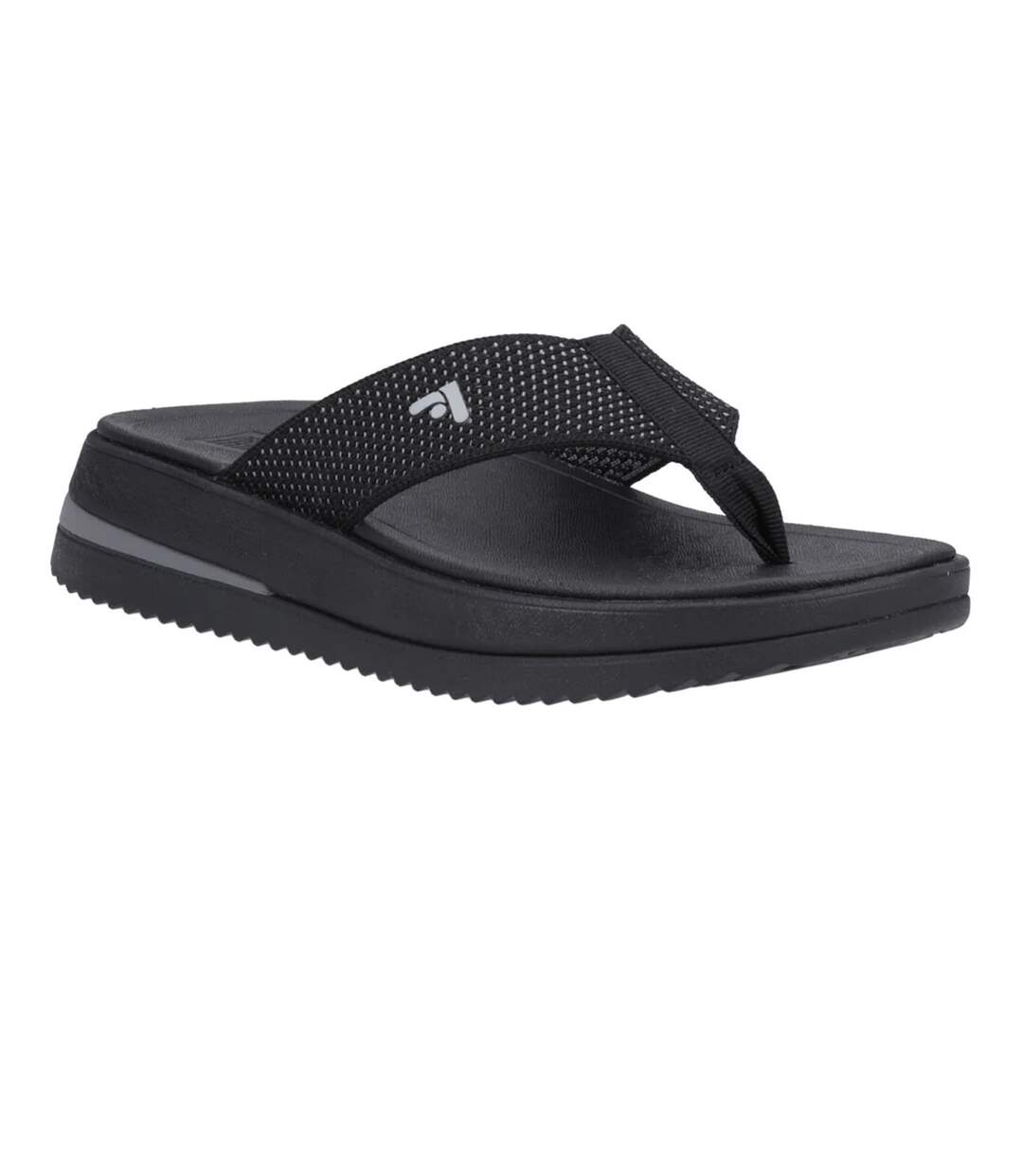 Womens/ladies surff two tone flip flops black FitFlop-1