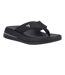 Womens/ladies surff two tone flip flops black FitFlop-1