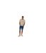 Mens Chest Pocket Regular T-shirt Stone Threadbare-1