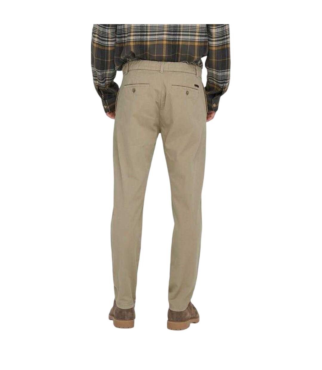 Chino Motif/style Uni Homme Doré Only-3