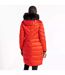 Dare 2B Womens/Ladies Julien Macdonald Suppression Longline Jacket (Volcanic Red) - UTRG8519