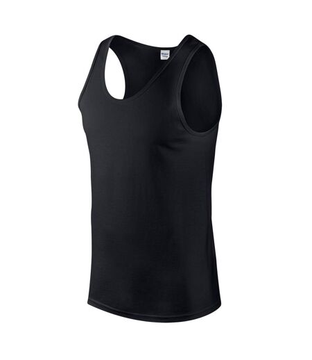 Débardeur Softstyle Homme Noir Gildan