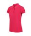 Polo Sinton Femme Rose Vif Regatta-3