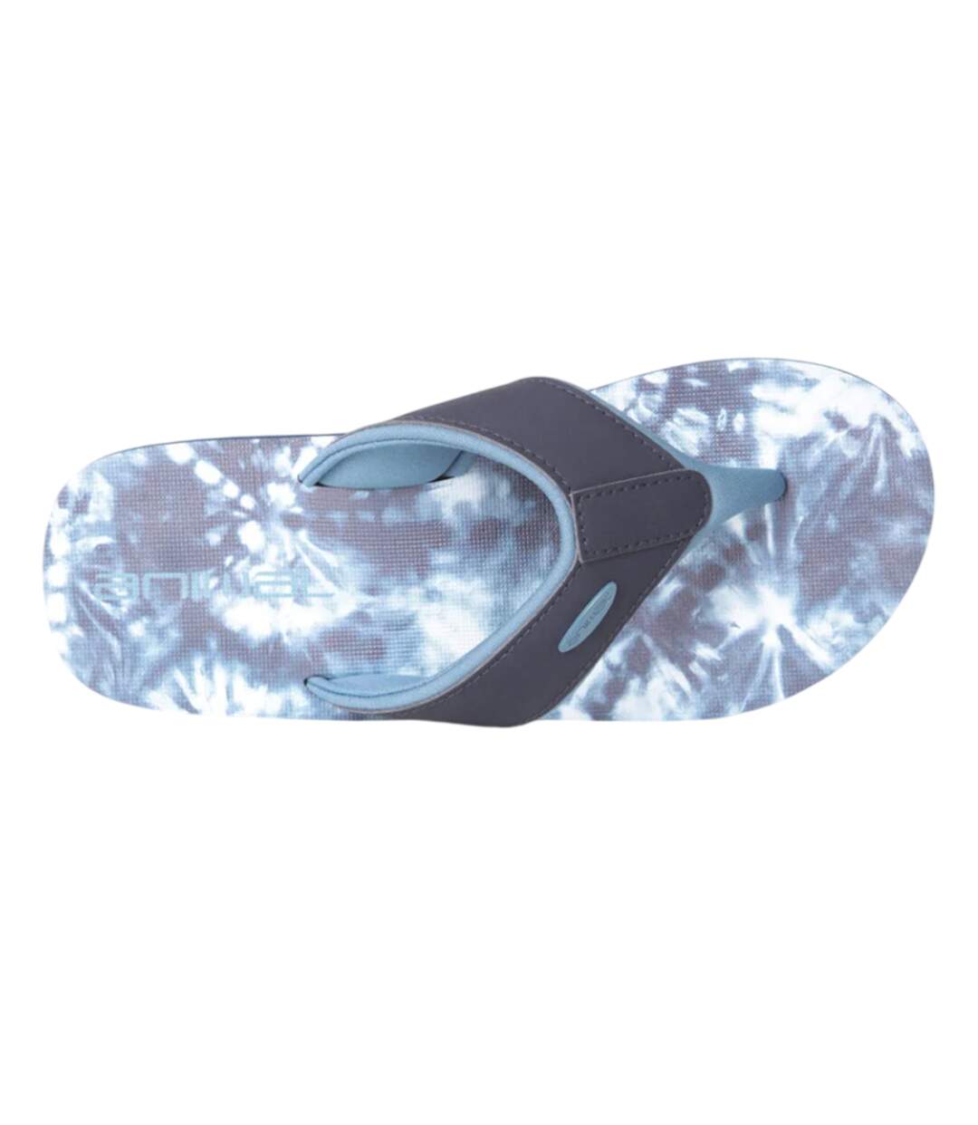 Tongs Motif/style Tie-dye Swish Femme Bleu Vif Animal-2