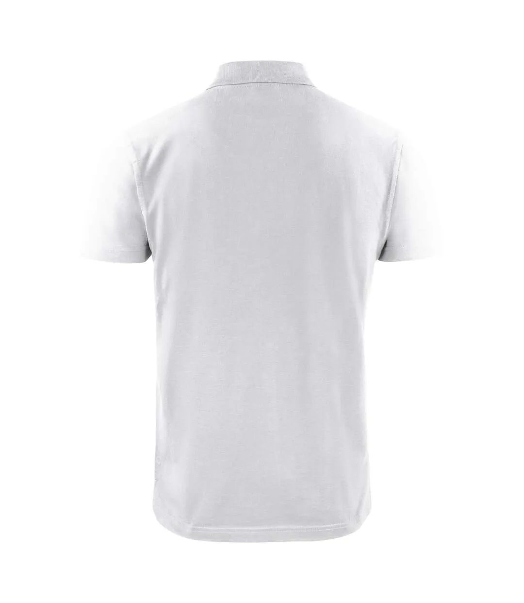 Mens Surf Light Rsx Melange Polo Shirt White Printer-3