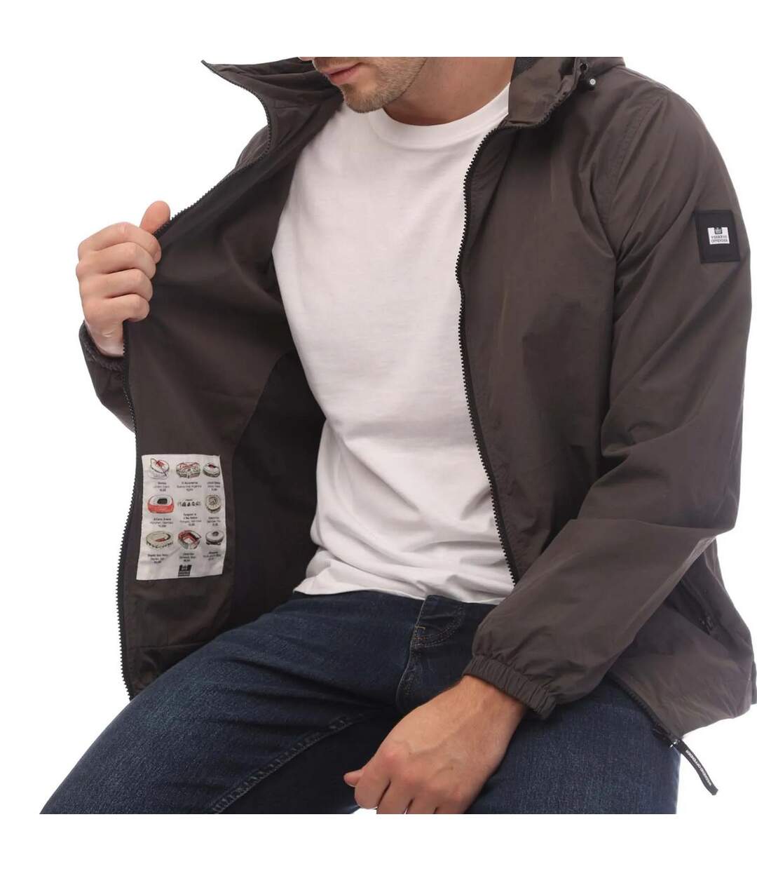 Doudoune matelassée klondike homme gris Weekend Offender-4