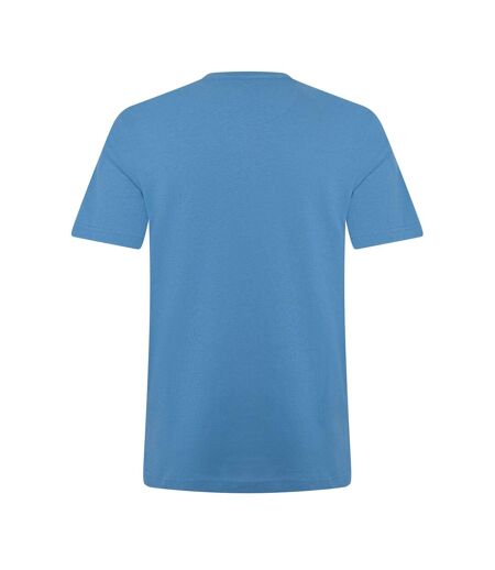 Mens Harrow Short-sleeved T-shirt Blue Farah
