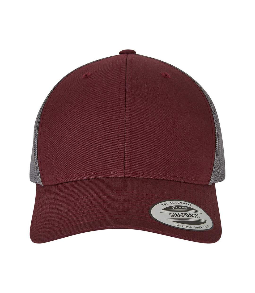 Casquette Trucker Pourpre Gris Classic-1