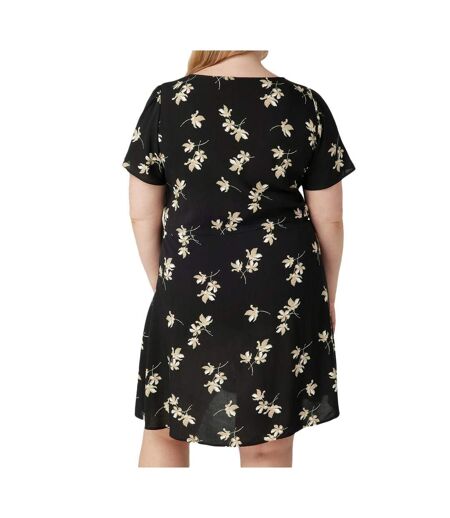 Robe Noir à Motifs Femme Vero Moda Curve Easy S - 44