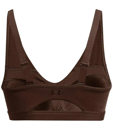 Brassière De Sport Femme Marron Under Armour
