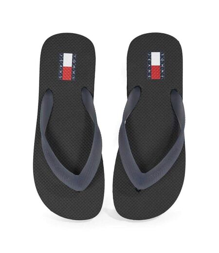 Tongs Femme Noir Délavé Tommy Jeans