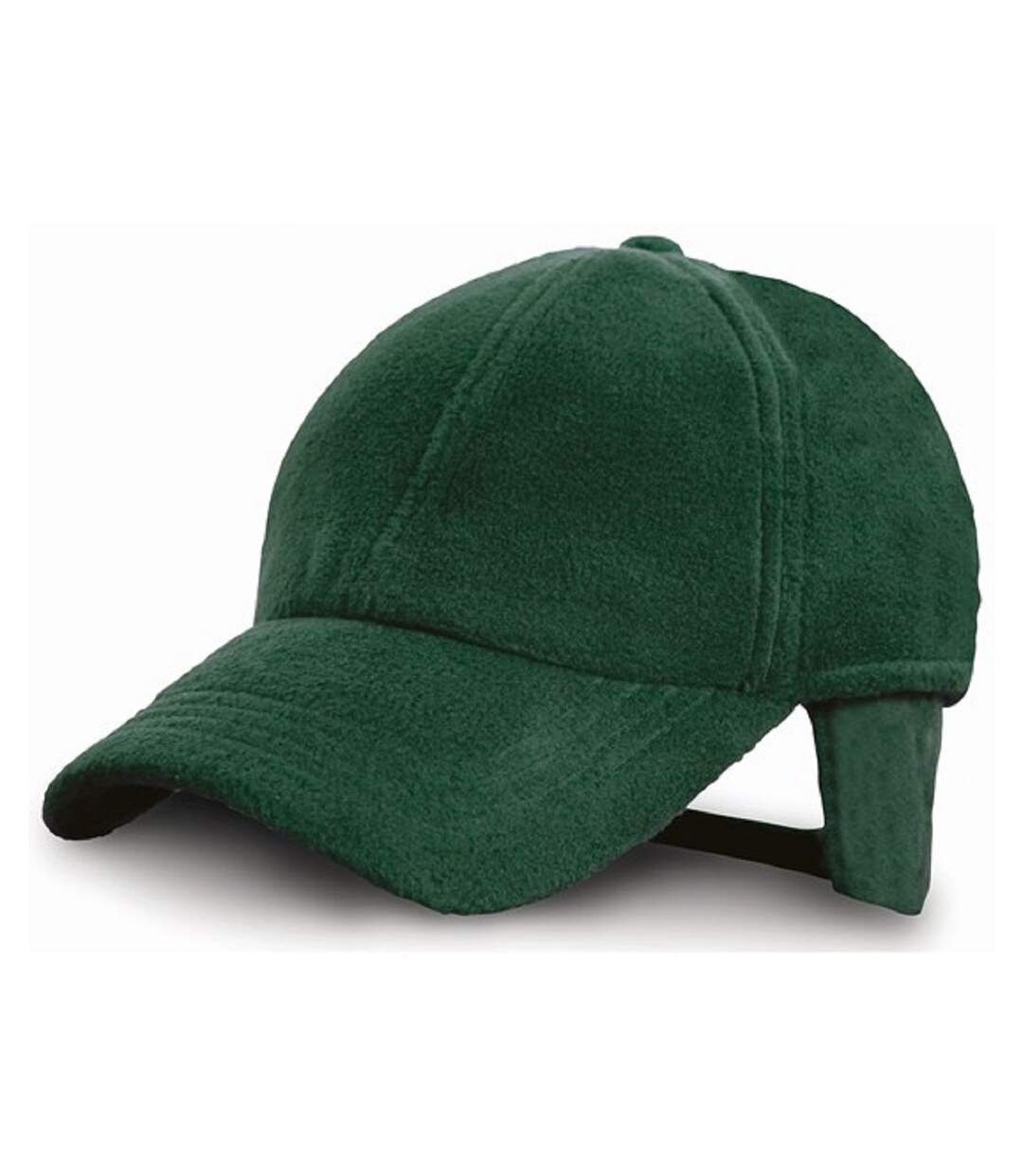 Casquette polaire cache oreilles hiver - RC036 - vert forêt-2