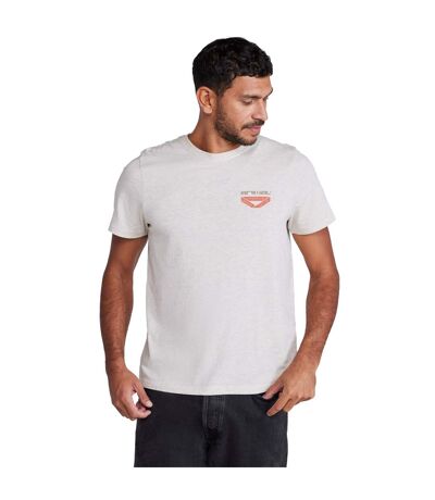 Mens jacob relaxed fit t-shirt light beige Animal