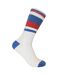 Chaussettes Sicsock Homme Blanc Bleu Rouge England-1
