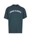 T-shirt College Homme Vert Bouteille Urban Classics-1