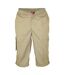 Short à poches d555 mason homme beige Duke