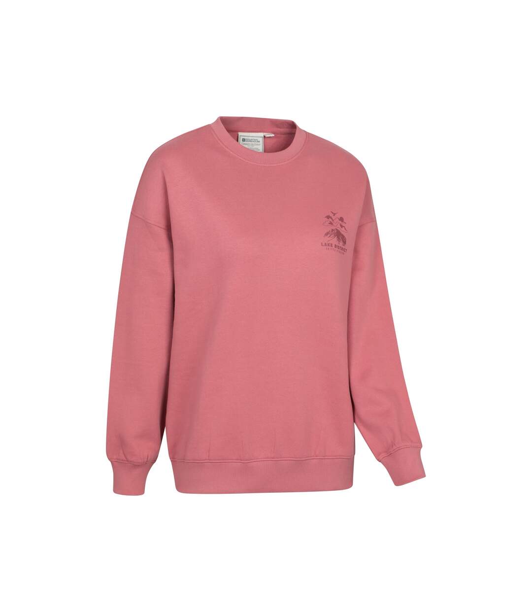 Womens/ladies Scotland Graphic Sweatshirt Pink Mountain Warehouse-4