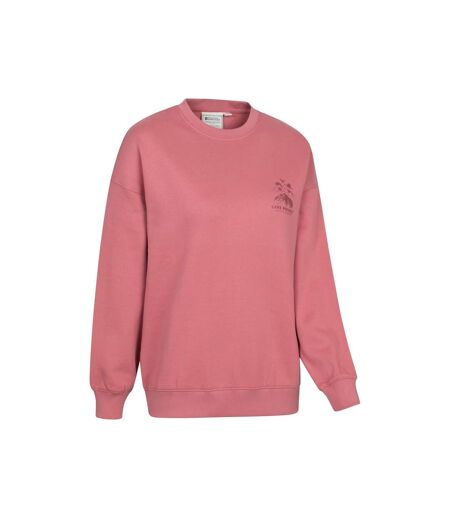 Womens/ladies Scotland Graphic Sweatshirt Pink Mountain Warehouse
