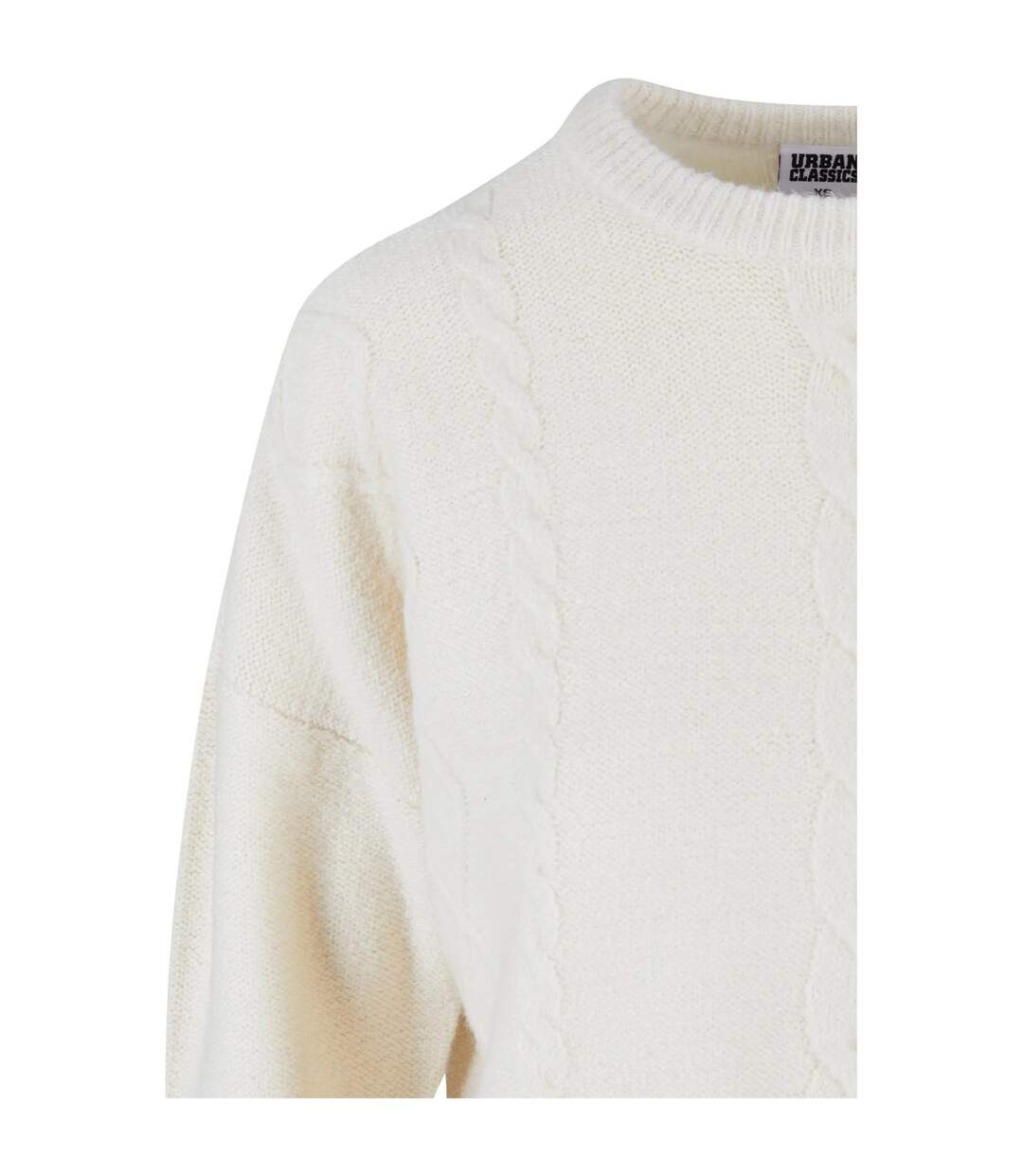 Pull Motif/style Maille Torsadée Femme Sable Urban Classics-3