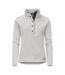 Womens/ladies hunts point fleece jacket silver Cutter & Buck-1
