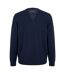 Mens V Neck Cardigan Dark Navy Lyle & Scott-2