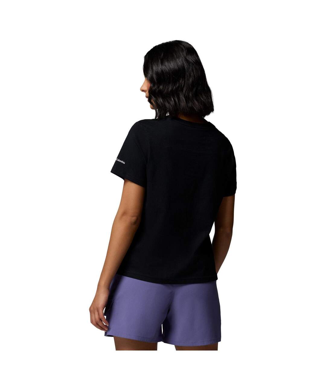 T-shirt Motif/style Logo Femme Rose Columbia-3