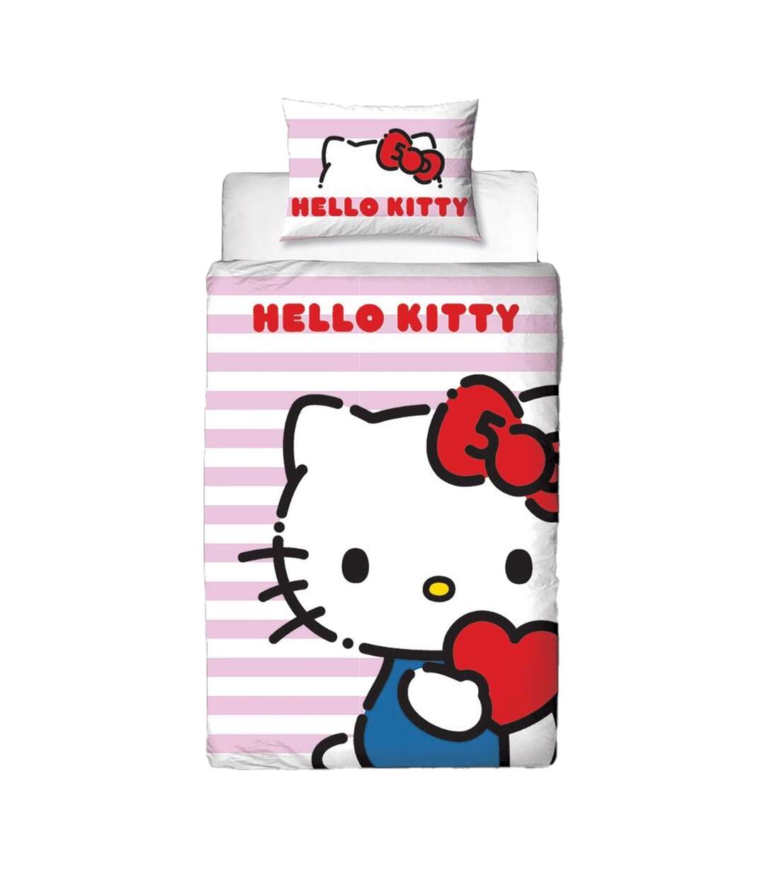 Hello Single Duvet Cover Set Multicoloured Hello Kitty-1