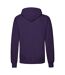 Sweat À Capuche Classic Homme Violet Fruit Of The Loom-2