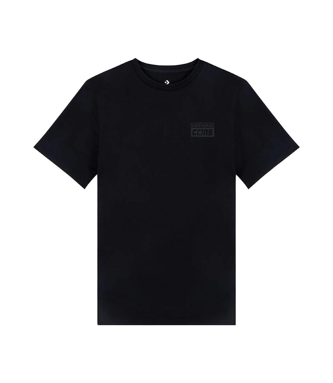 T-shirt Noir Homme Converse Cons Graphic - L-1