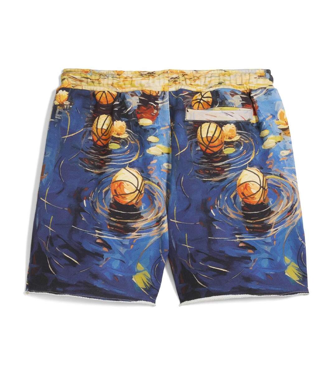 Short bleu/jaune homme puma dylan-2