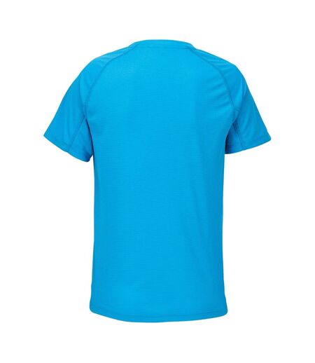 Womens/ladies Performance Ripstop T-shirt Aqua SOLS