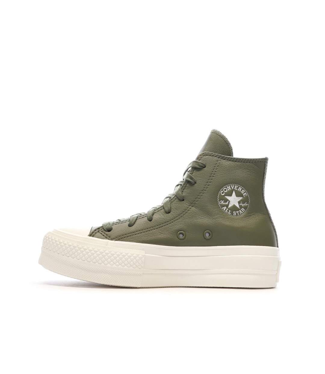 Baskets kaki femme converse chuck taylor-1